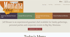 Desktop Screenshot of montanachef.com
